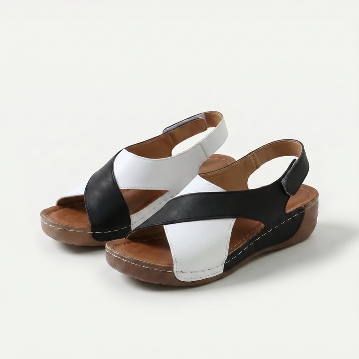 Nicole comfortabele open teen sandalen