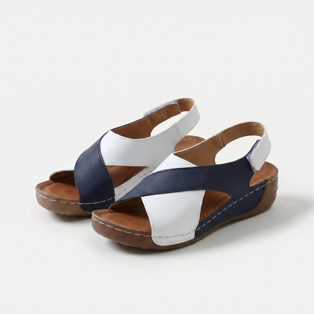 Nicole comfortabele open teen sandalen