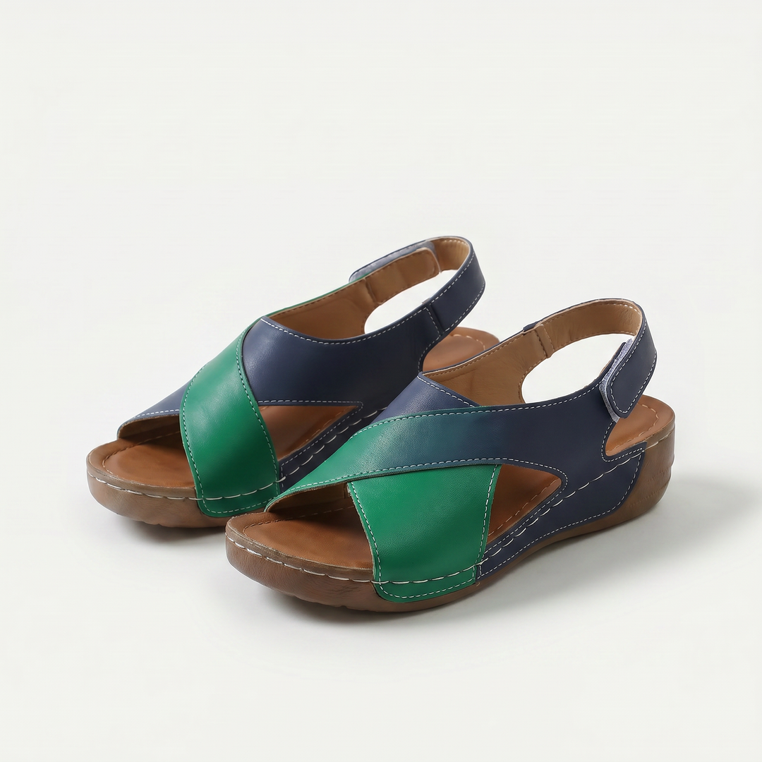 Nicole comfortabele open teen sandalen