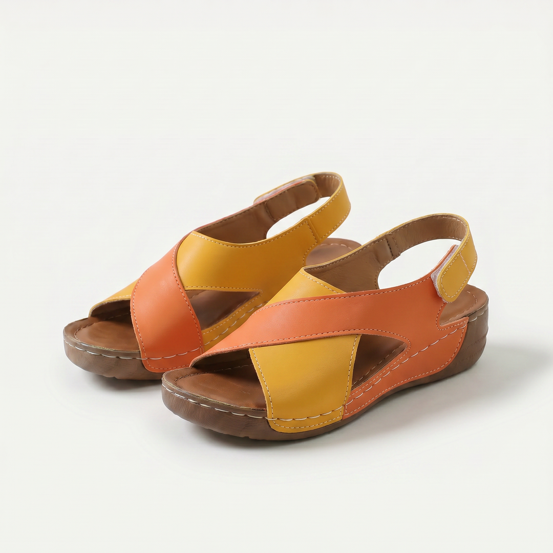 Nicole comfortabele open teen sandalen