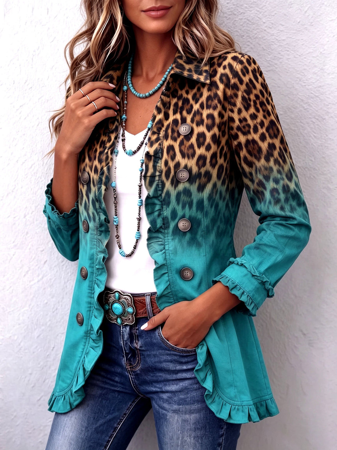 Mirjam Luipaardblazer