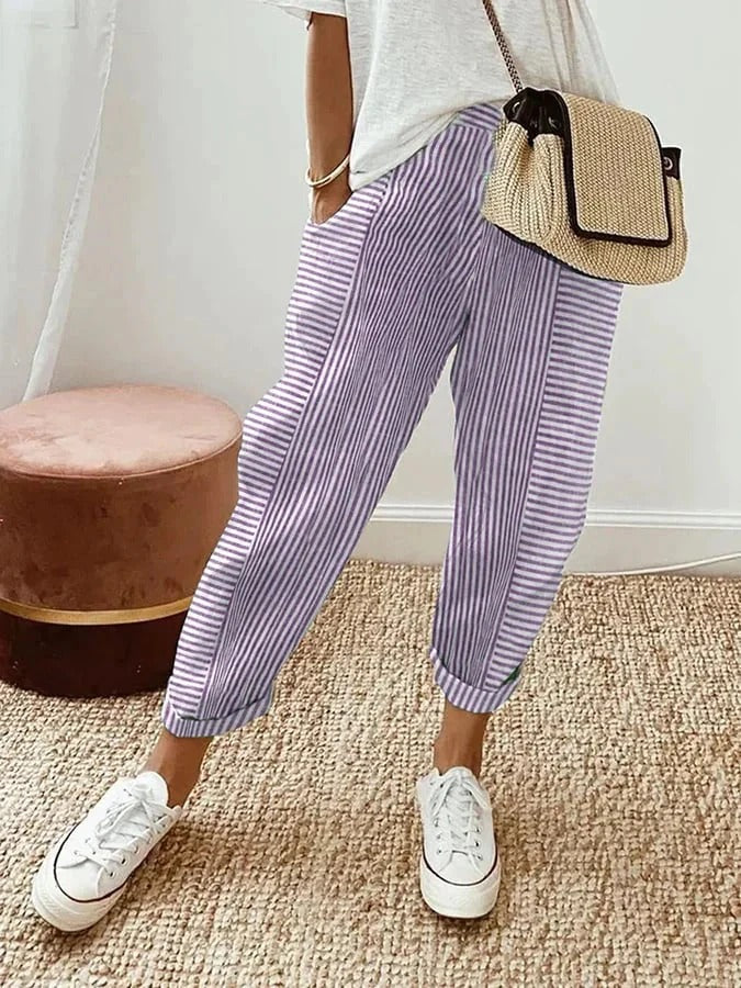 Maria - Gestreepte Maria Broek