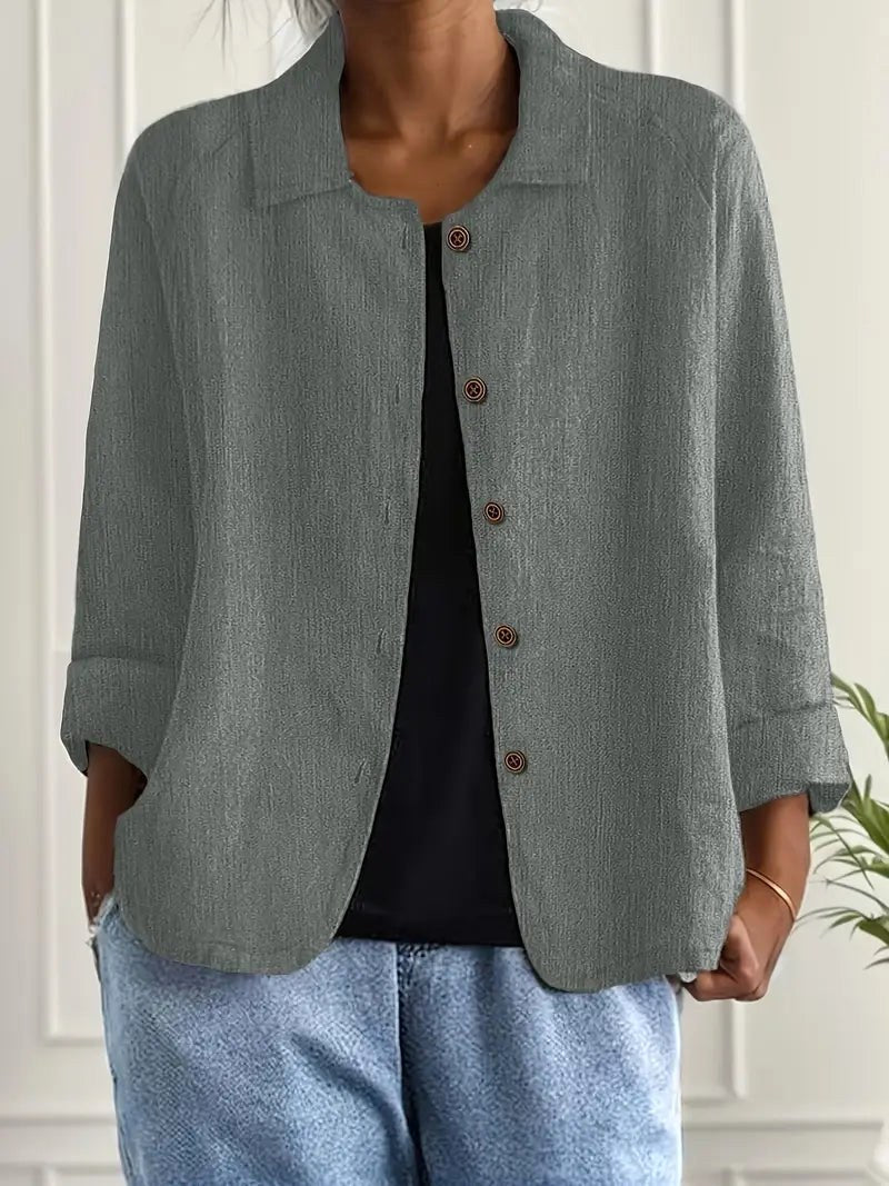 Miranda | Soepel Vallend Overshirt