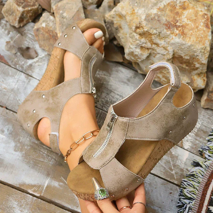 Soléyane | Sandalen Met Voorzijde Sluiting Comfort
