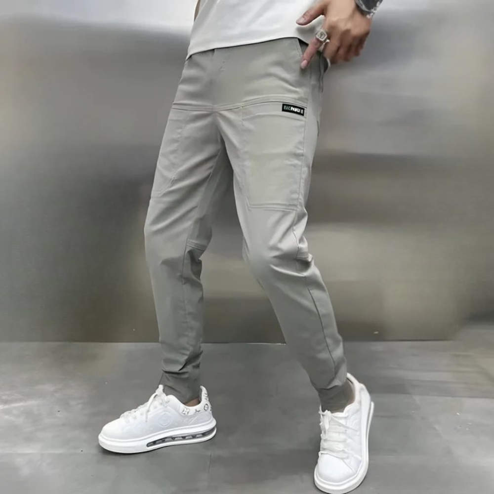 Klaas | Stretchy Cargo Jeans