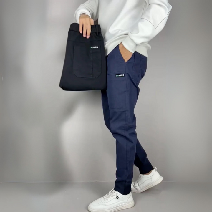 Klaas | Stretchy Cargo Jeans