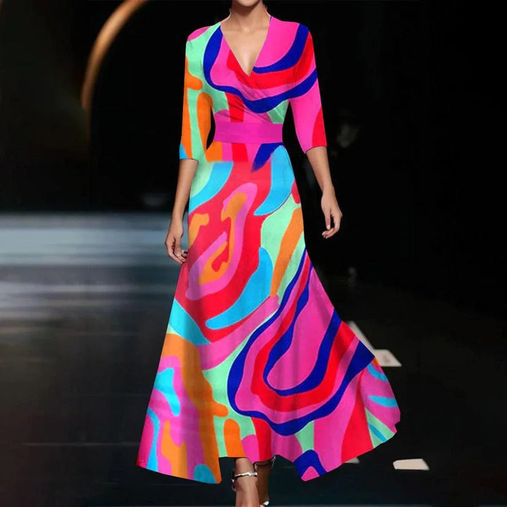 Chique Jurk met Bloemenprint