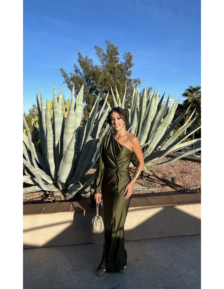 Elegante Eén-Schouder Jurk