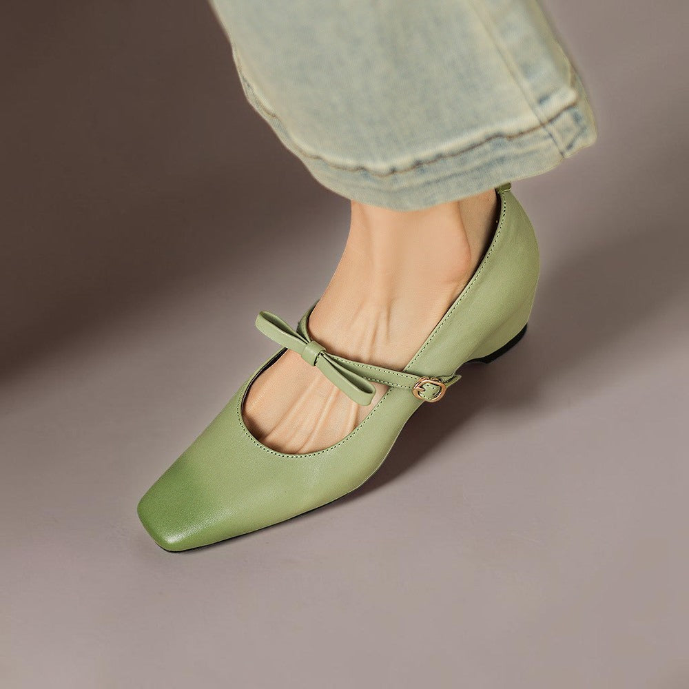 DELACROIX | Elegante Babyschoenen met Strik Chloé
