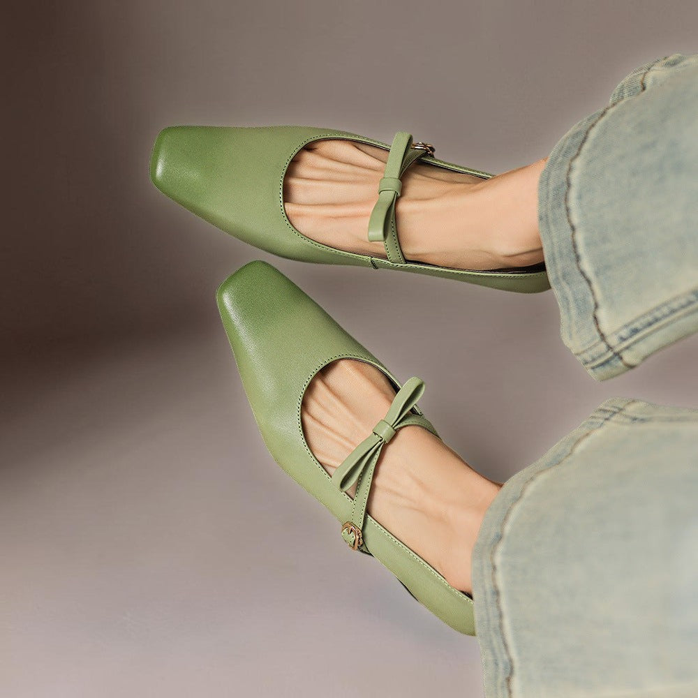 DELACROIX | Elegante Babyschoenen met Strik Chloé