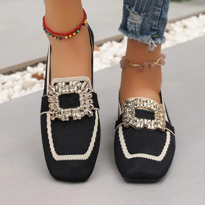 Mules Gebreid Versierd Manon